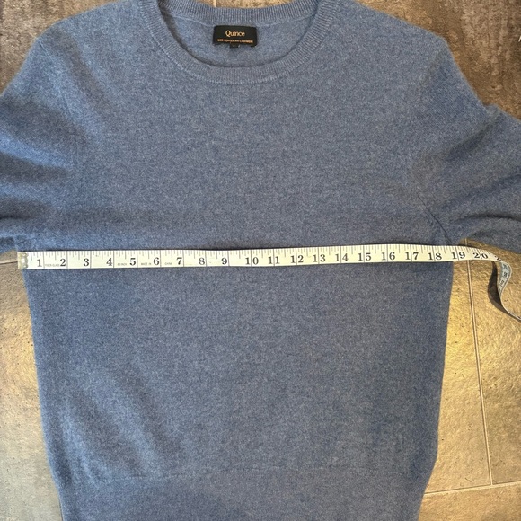 Quince Cashmere Sweater Womens XL fits a Sm/Med Cozy Cabincore READ description - Picture 8 of 12